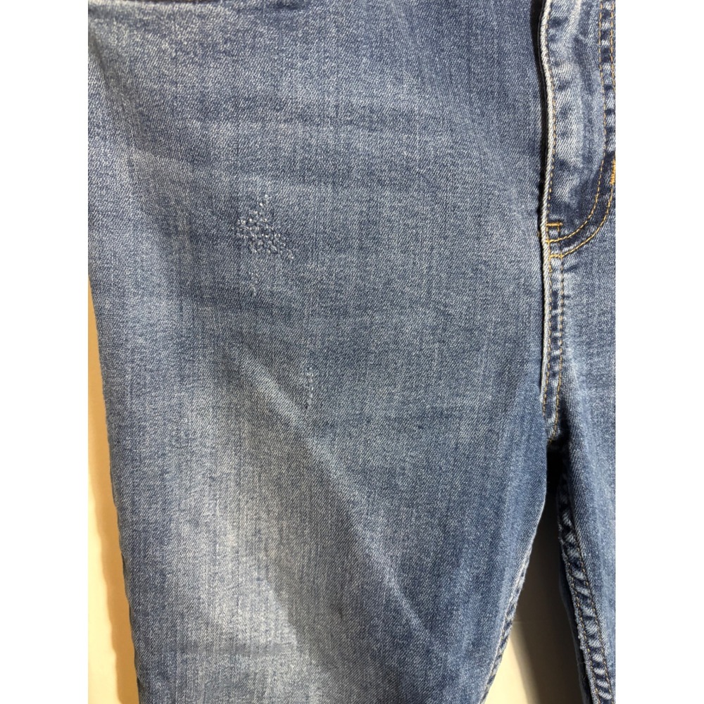 Free People Distress Mediums Wash Raw Hem Skinny Jeans‎ Size W30 - Picture 6 of 6